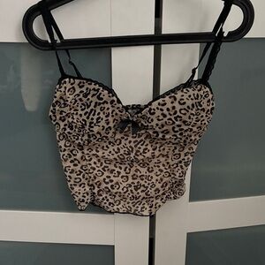 Leopard Print Cami Top